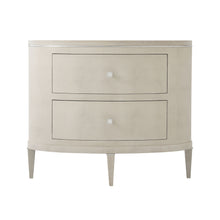 Load image into Gallery viewer, Theodore Alexander Eli Oval Nightstand – 2 Colour Options – DARKER COLOUR SOLD OUT
