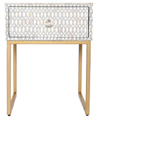Load image into Gallery viewer, Candace Bone Inlay Bedside
