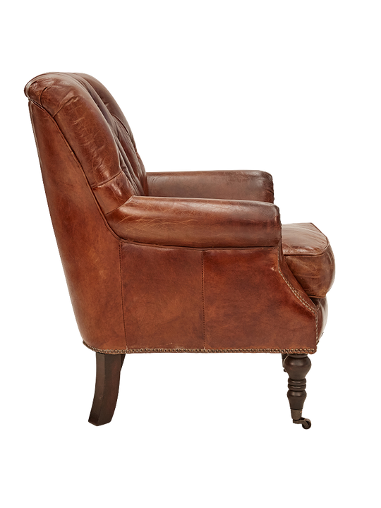 Diamond Button Cigar Chair