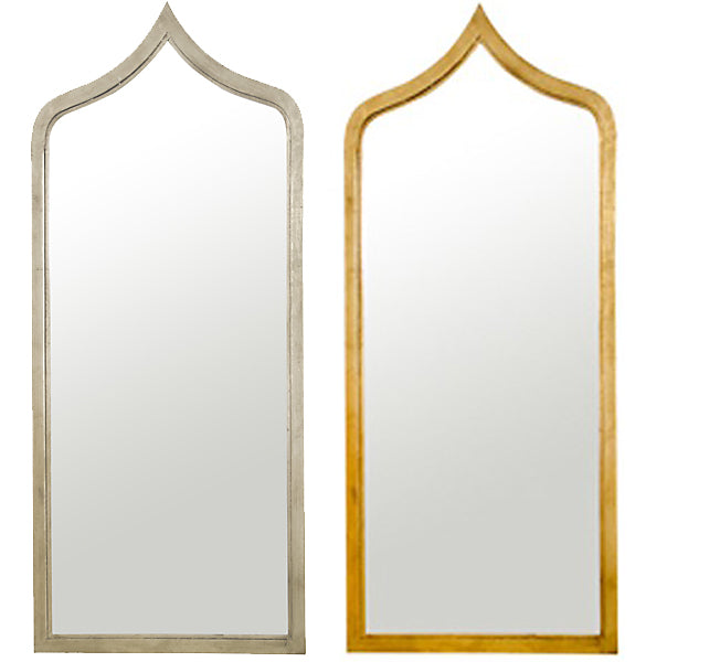 Medina Mirror – Silver or Gold Leaf