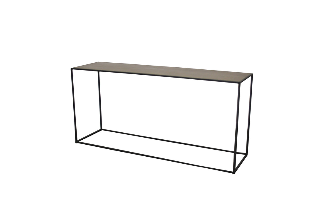 Hugh Brass Top Console