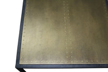 Load image into Gallery viewer, Hugh Brass Top Console
