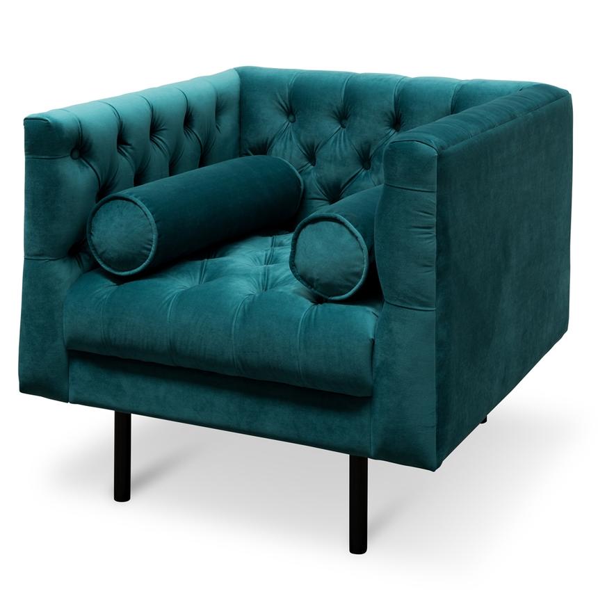 Portugal Armchair – Electric Blue