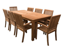 Load image into Gallery viewer, Tropez Table &amp; 8 Chairs
