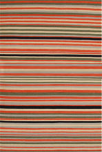 Load image into Gallery viewer, Bright Stripe Wool Rug
