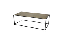Load image into Gallery viewer, Hugh Brass Top Coffee Table
