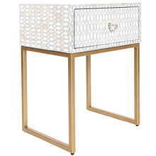 Load image into Gallery viewer, Candace Bone Inlay Bedside
