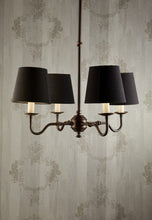 Load image into Gallery viewer, Minton Chandelier - Silver or Bronze
