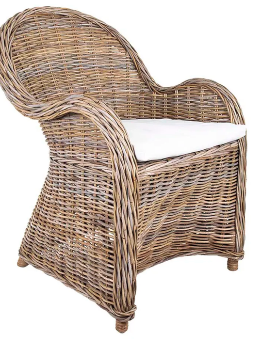 Bahama Wicker Chair with Cushion – BUY2+ SAVE