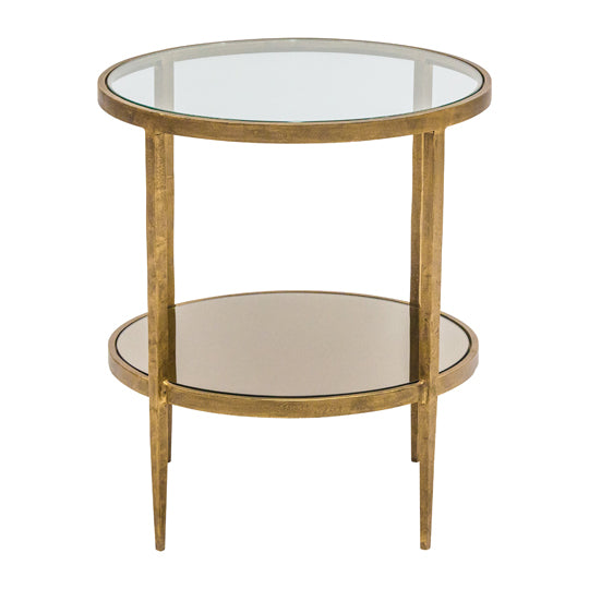 Brushed Gold Side Table