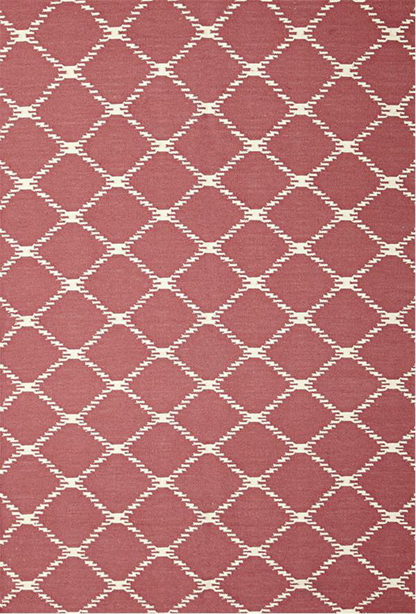 Rose Diamond Wool Rug