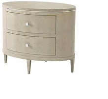 Load image into Gallery viewer, Theodore Alexander Eli Oval Nightstand – 2 Colour Options – DARKER COLOUR SOLD OUT
