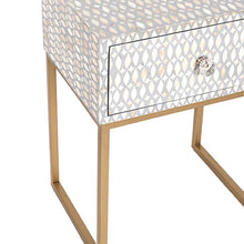 Load image into Gallery viewer, Candace Bone Inlay Bedside
