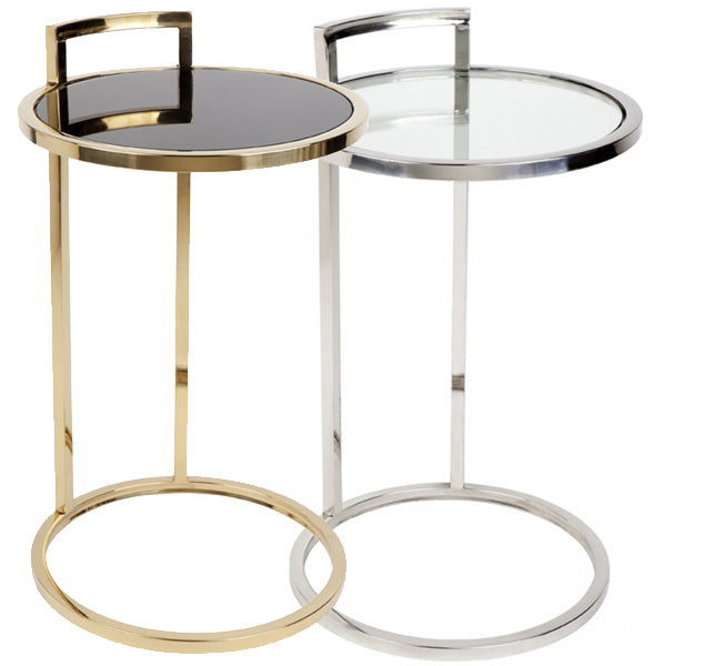 Maxie Side Table – Gold or Chrome