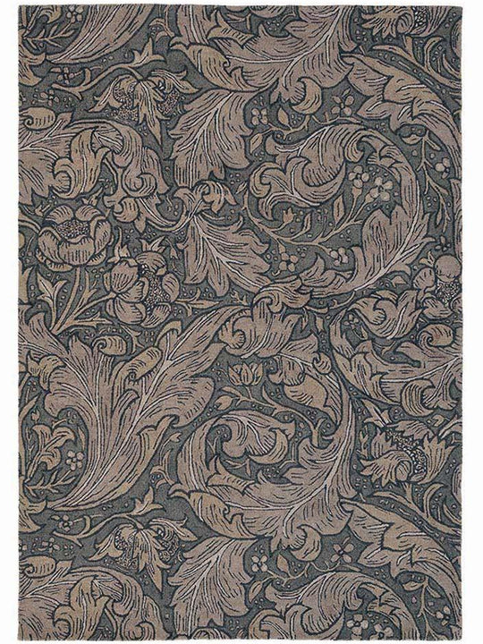 Bachelors Button Charcoal – WIlliam Morris – 2 Sizes