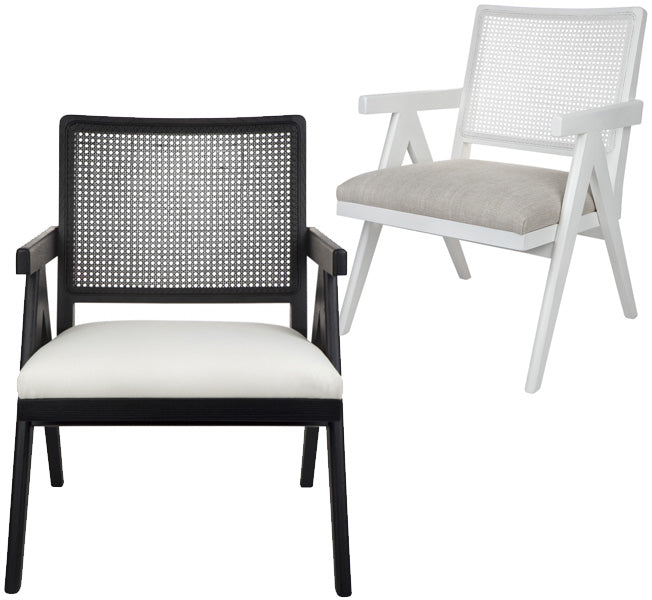 The Emperor Arm Chair – Black or White