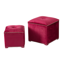 Load image into Gallery viewer, Bianca Foot Stool Set – LAST FEW
