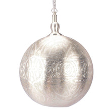 Load image into Gallery viewer, Silver Ball Ceiling Lamp 40cm
