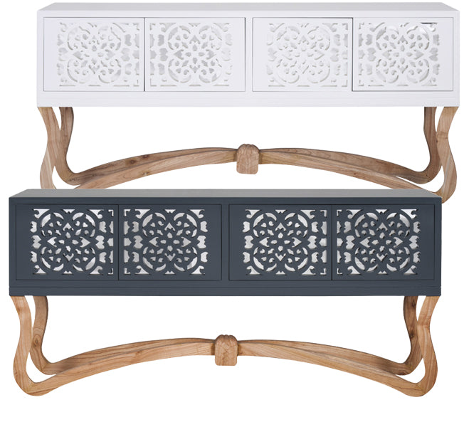 Carved Console – 2 Colour Options