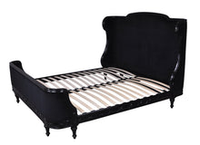 Load image into Gallery viewer, Antoinette Black Gloss Bed – Various Sizes
