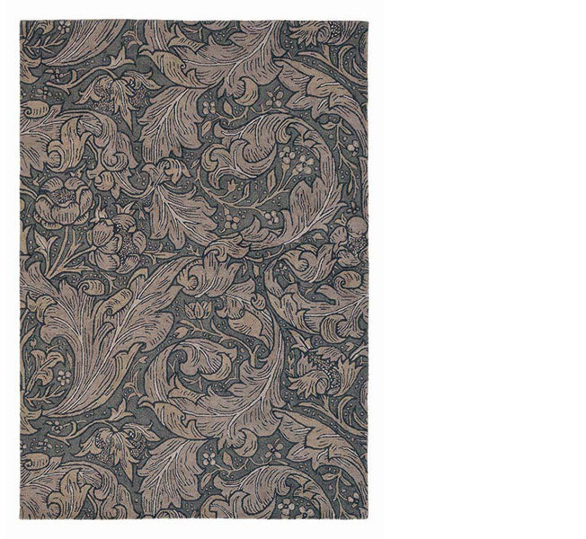 Bachelors Button Charcoal – WIlliam Morris – 2 Sizes