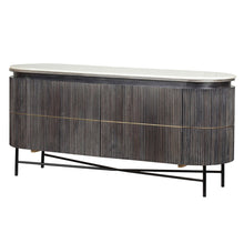 Load image into Gallery viewer, Marble Top Handmade Sideboard
