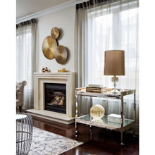 Load image into Gallery viewer, Houston Bar Cart - Nickel or Gold Leaf
