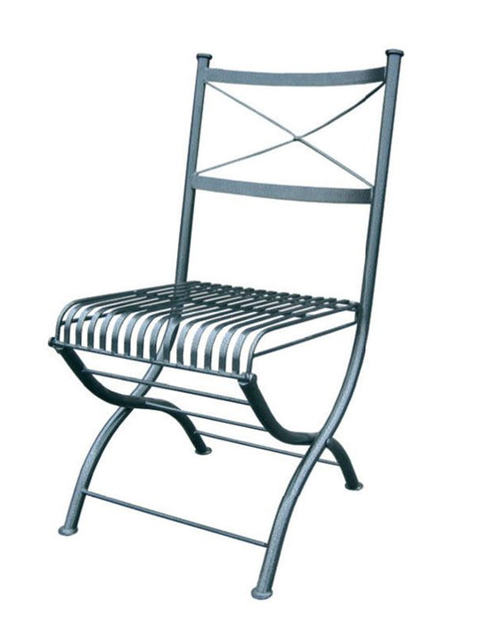 Wrought Iron Folding Chair
