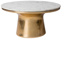 Load image into Gallery viewer, Lydia Brass Coffee Table
