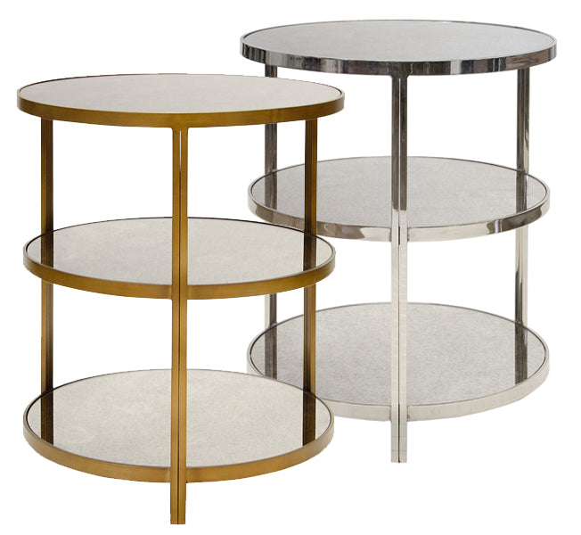 Veronica Table – Nickel or Bronze