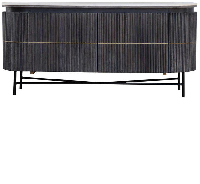 Marble Top Handmade Sideboard