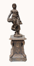 Load image into Gallery viewer, Set of Large Cast Iron Statues
