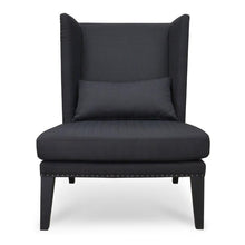 Load image into Gallery viewer, Stephanie Black Lounge Chair
