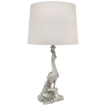 Load image into Gallery viewer, Bird Table Lamp – Gold or Silver
