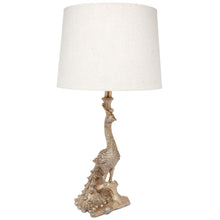Load image into Gallery viewer, Bird Table Lamp – Gold or Silver
