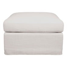 Load image into Gallery viewer, Reynaldo Slip Cover Ottoman – 4 Colour Options
