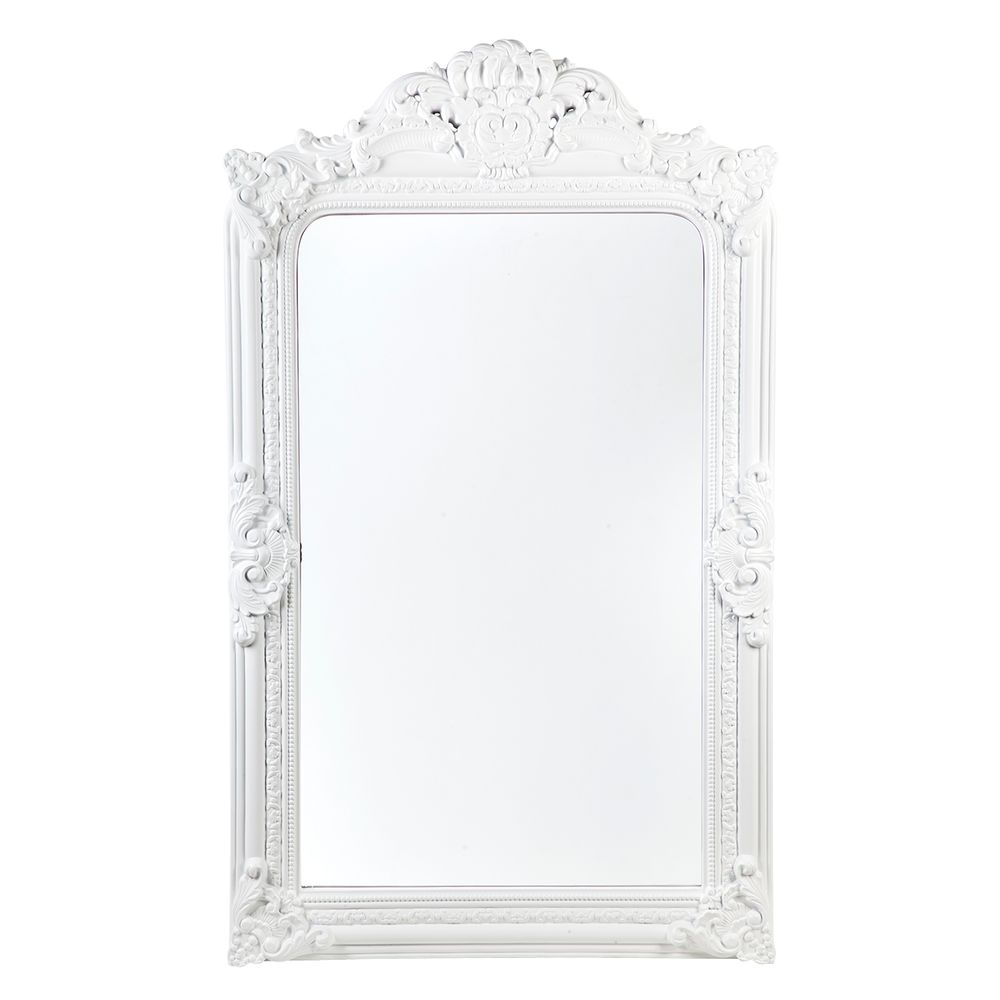 Gilberta Large Floor Mirror – 2 Colour Options – WHITE ON SALE