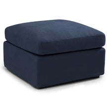 Load image into Gallery viewer, Reynaldo Slip Cover Ottoman – 4 Colour Options
