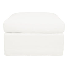 Load image into Gallery viewer, Reynaldo Slip Cover Ottoman – 4 Colour Options

