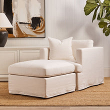 Load image into Gallery viewer, Reynaldo Slip Cover Ottoman – 4 Colour Options
