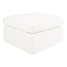 Load image into Gallery viewer, Reynaldo Slip Cover Ottoman – 4 Colour Options
