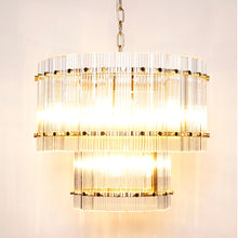 Load image into Gallery viewer, Verona 2 Tier Pendant – 3 Colour Options
