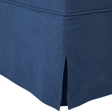 Load image into Gallery viewer, Brandon Slip Cover Ottoman – 3 Colour Options
