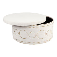 Load image into Gallery viewer, Georgina Storage Ottoman
