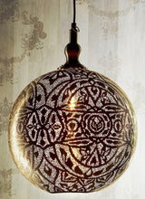 Load image into Gallery viewer, Silver Ball Ceiling Lamp 40cm
