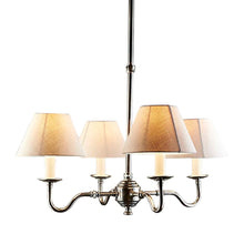 Load image into Gallery viewer, Minton Chandelier - Silver or Bronze
