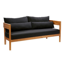 Load image into Gallery viewer, Knox Outdoor Teak Sofa – 2 Colour Options

