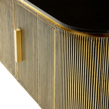 Load image into Gallery viewer, Nora Brass Sideboard – Stone Top
