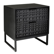 Load image into Gallery viewer, Prentice Black Bedside
