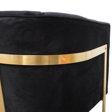 Load image into Gallery viewer, Tailor Armchair with Gold Base

